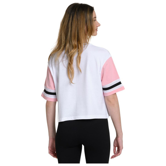 Target Γυναικεία κοντομάνικη μπλούζα Single Jersey Crop Top Queen Target Γυναικεία κοντομάνικη μπλούζα Single Jersey Crop Top Queen